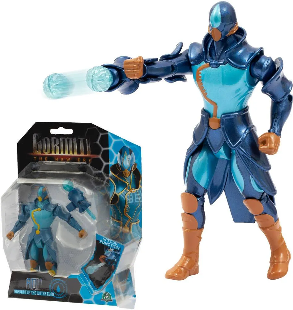 GORMITI - FIGURINE ARTICULEE DE 15 CM AVEC FONCTION