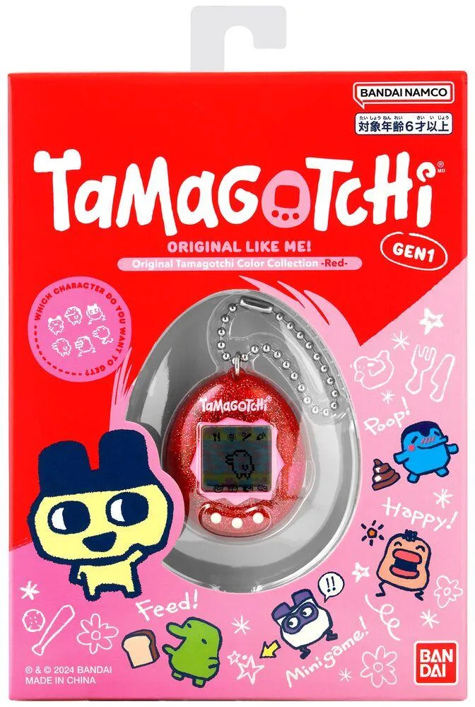 TAMAGOTCHI ORIGINAL - COLOR COLLECTION RED