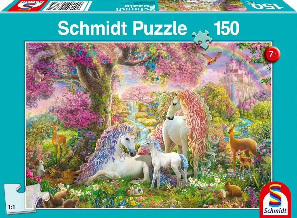 PUZZLE 150 PIECES - LA PRINCESSE DANS LA FORET D’HIVER