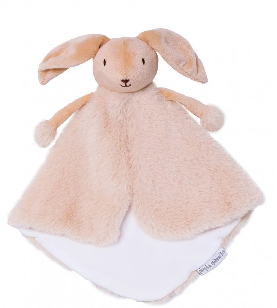 DOUDOU CAPE VALENTIN LE LAPIN 30X30CM