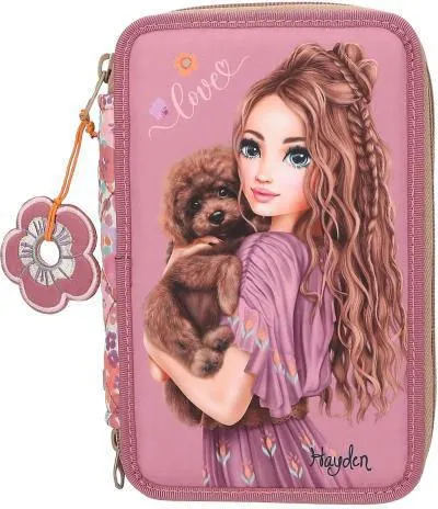 TOPMODEL TROUSSE 3 COMPARTIMENTS FLORAL