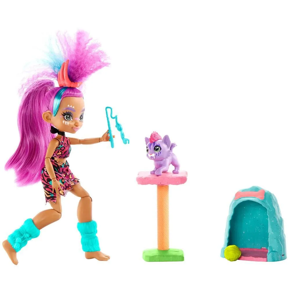 COFFRET POUPEE HISTOIRE DES CAVERNES ROALARAI - CAVE CLUB