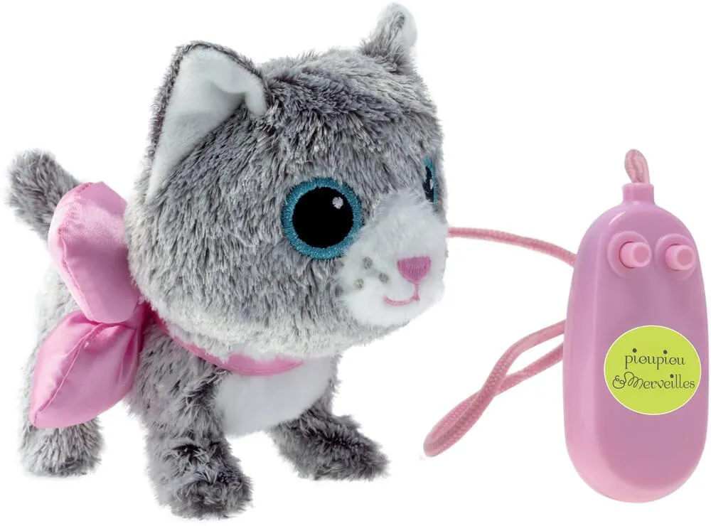 PELUCHE CHAT MOUSTACHE FILOGUIDEE