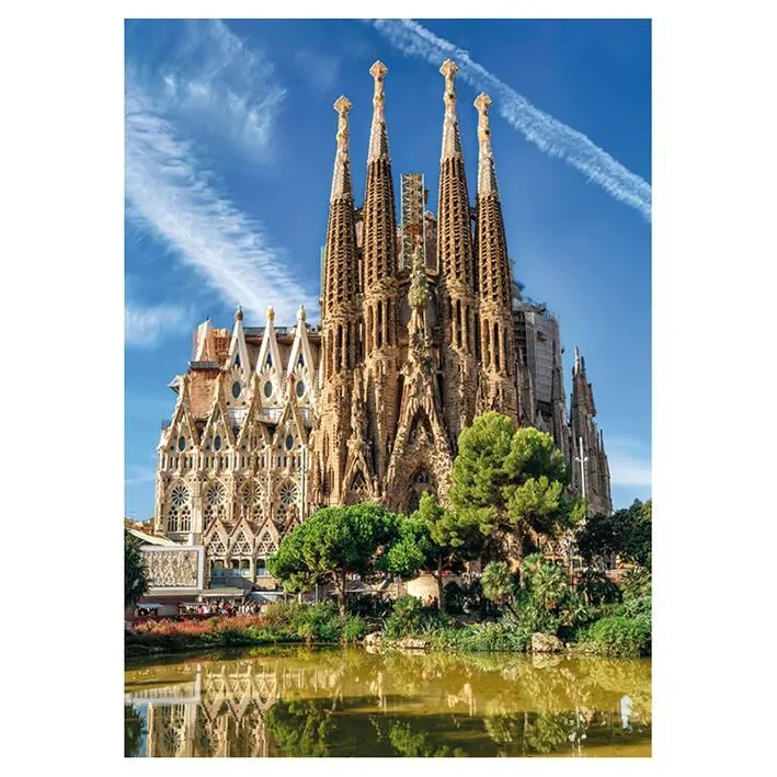 PUZZLE 1000 PIECES - VUE DE LA SAGRADA FAMILIA, BARCELONE