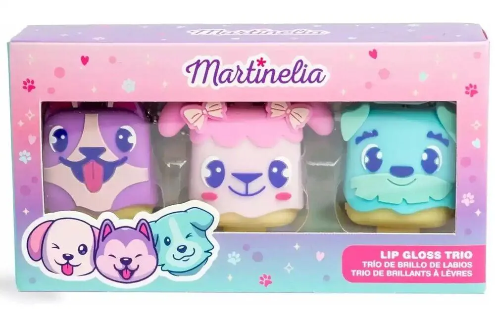 TRIO GLOSS A LEVRES CHIOTS