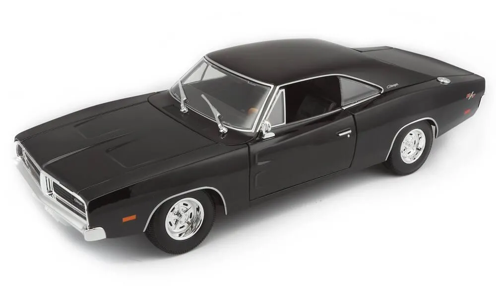 1/18 DODGE CHARGER R/T 1969 - NOIRE