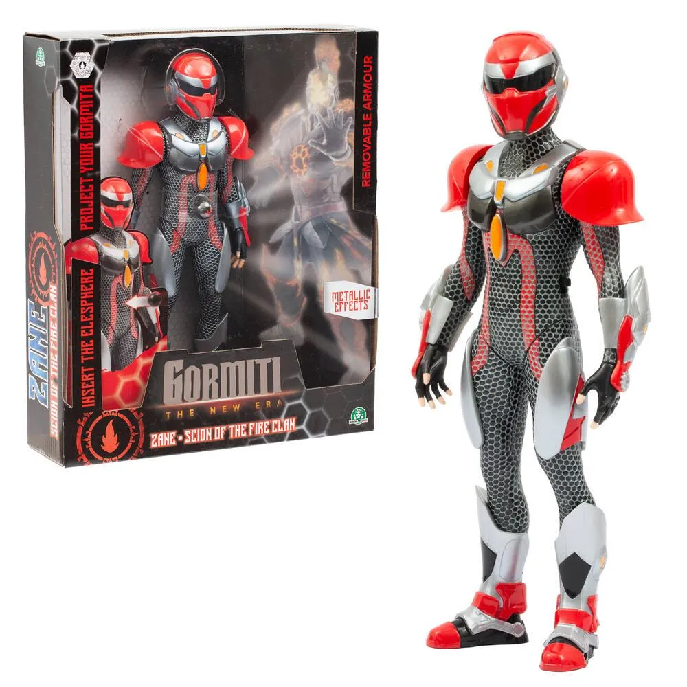 GORMITI - FIGURINE ARTICULEE DE 27 CM SCION AVEC PROJECTEUR