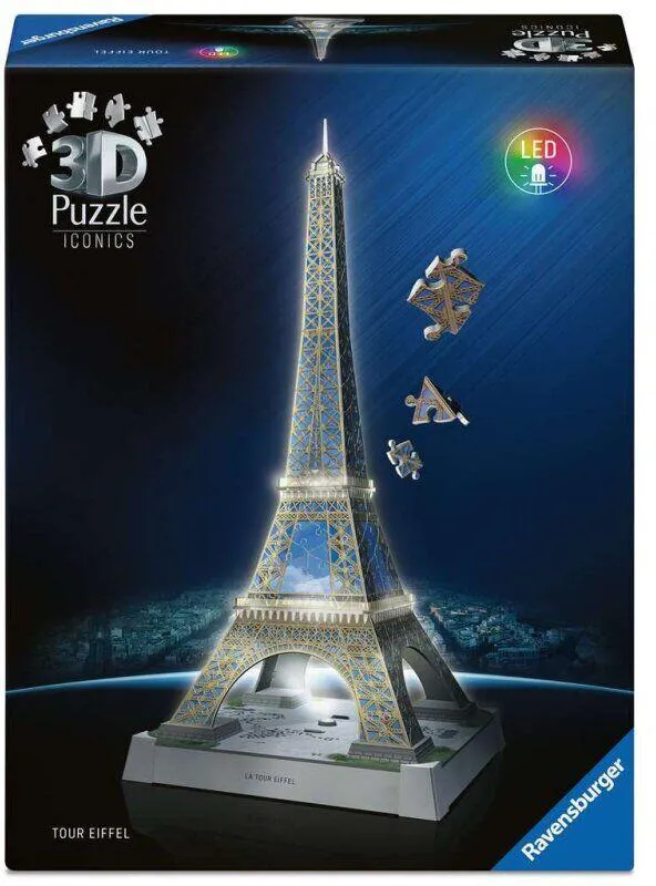 PUZZLE 3D TOUR EIFFEL ILLUMINEE