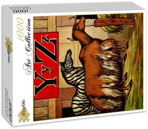 MCLOUGHLIN BROS : L'ALPHABET DE L'ARCHE DE NOE , 1868 - YZ