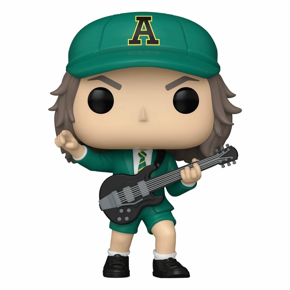 Ac/dc pop! rocks vinyl figurine angus young (green) 9 cm