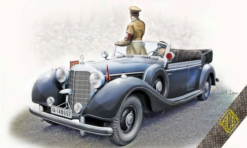 ACE Cabriolet Blindé MB-770K pour Chancelier Allemand 1/72 - 72577