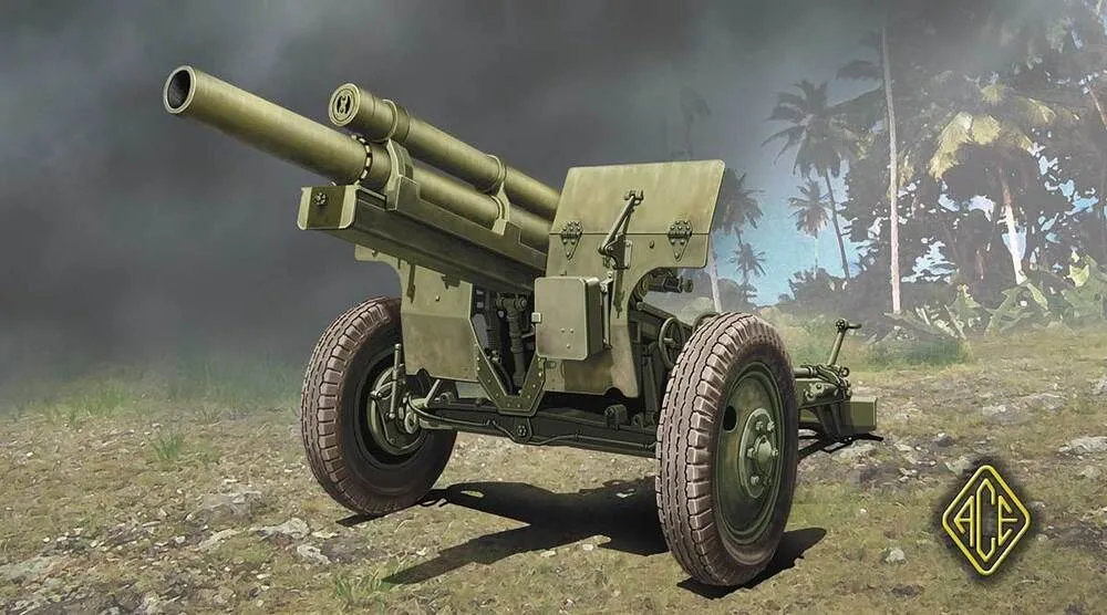 ACE Obusier US 105mm M2A1 1/72 - 72530