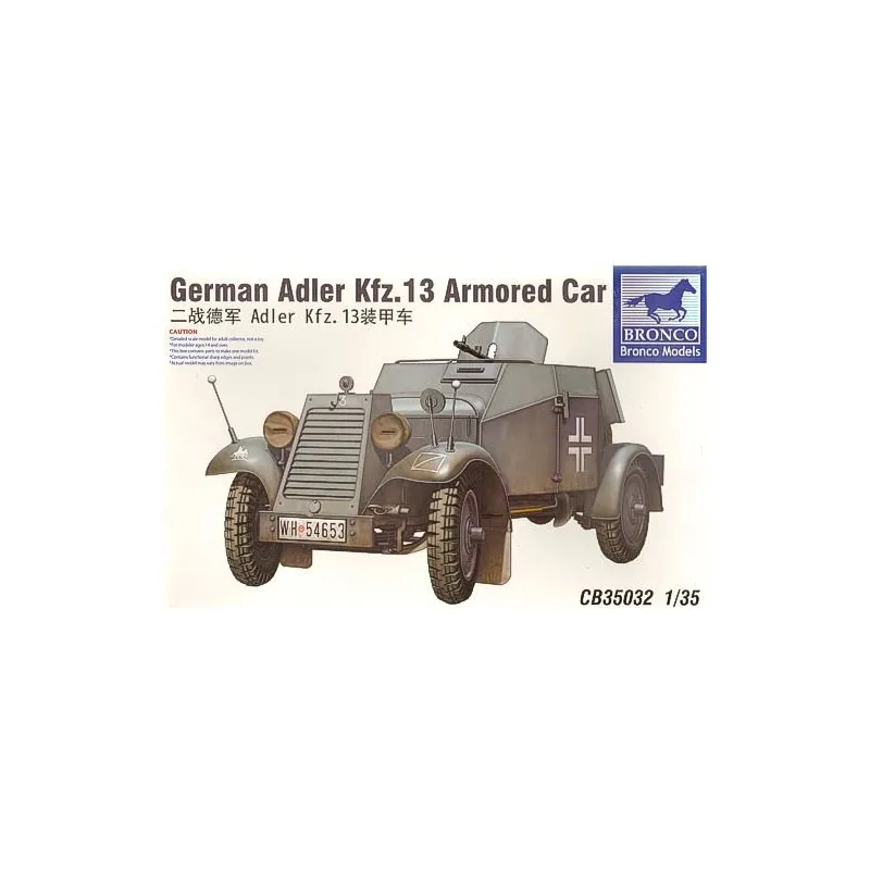 Adler Kfz. 13. BRONCO MODELS CB35032