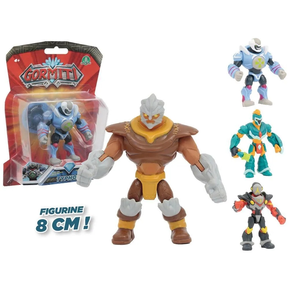 FIGURINE GORMITI - ARTICULÉE DE 8 CM