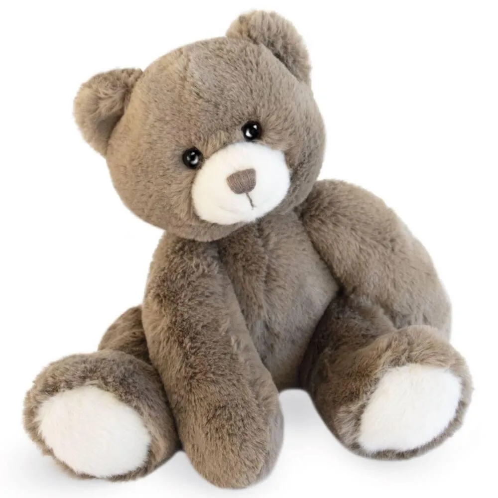 PELUCHE OURS OSCAR - TAUPE 25 CM