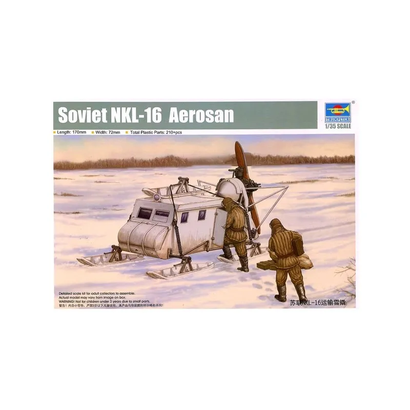 Aerosan NKL-16 russe. TRUMPETER 02337