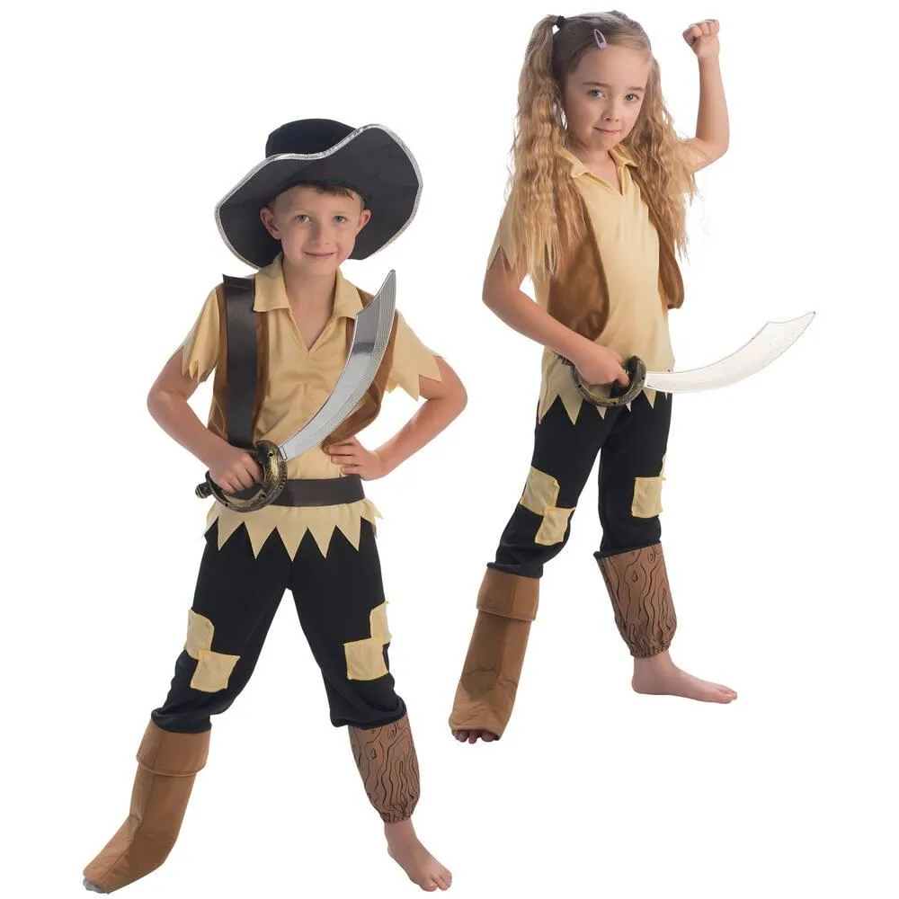 DEGUISEMENT CAPT'AIN PIRATE 8-10 ANS