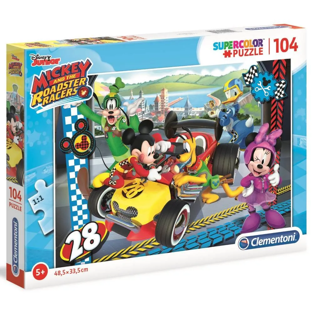MICKEY ET SES AMIS - PUZZLE SUPERCOLOR 104 PIECES