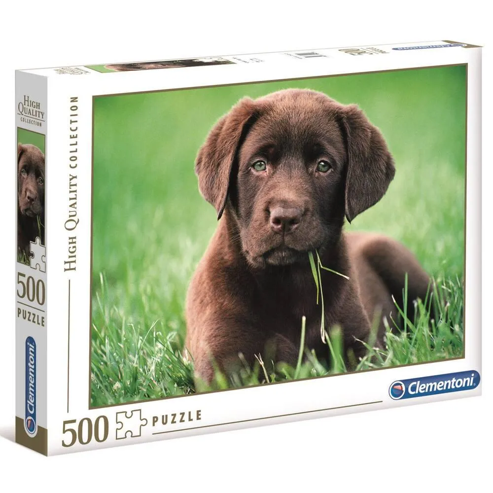 HIGH QUALITY - PUZZLE 500 PIECES - PUPPY DOG