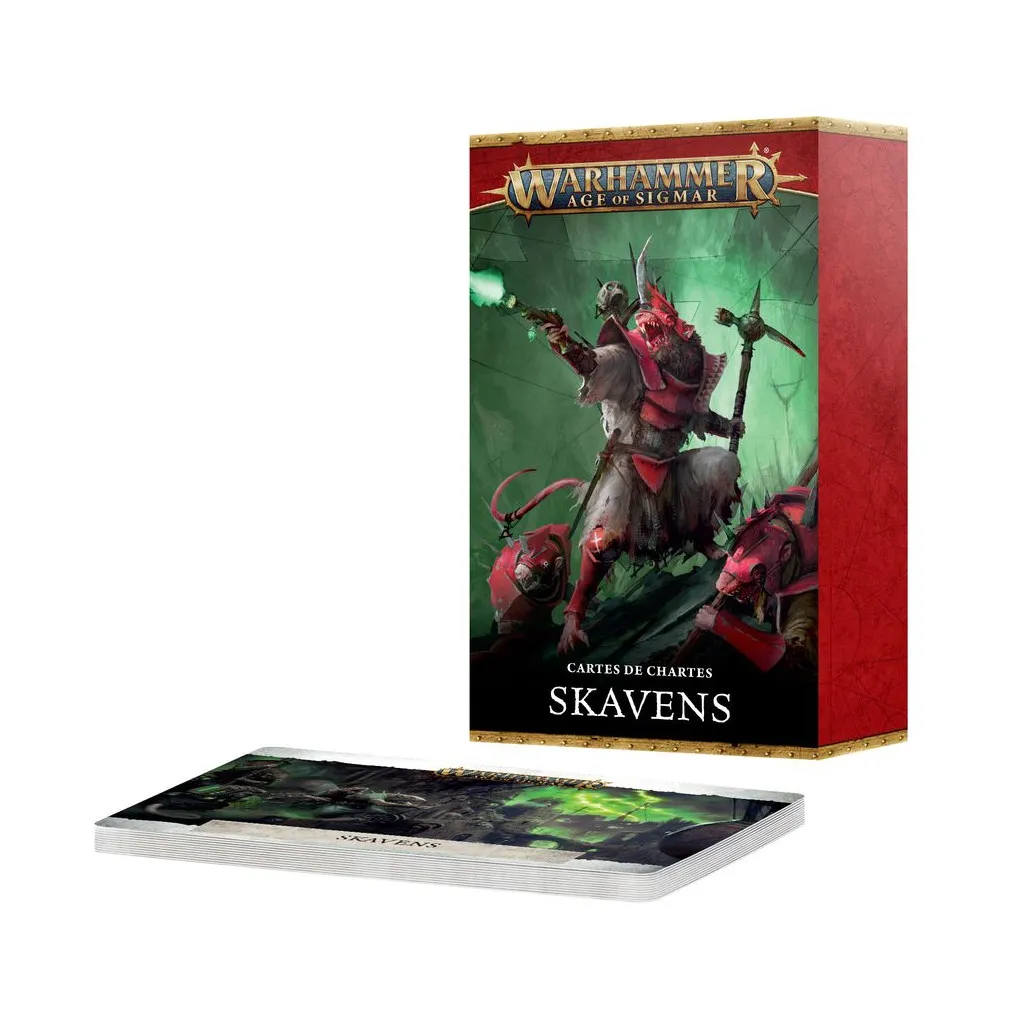 Age of Sigmar : Cartes de Charte - Skavens