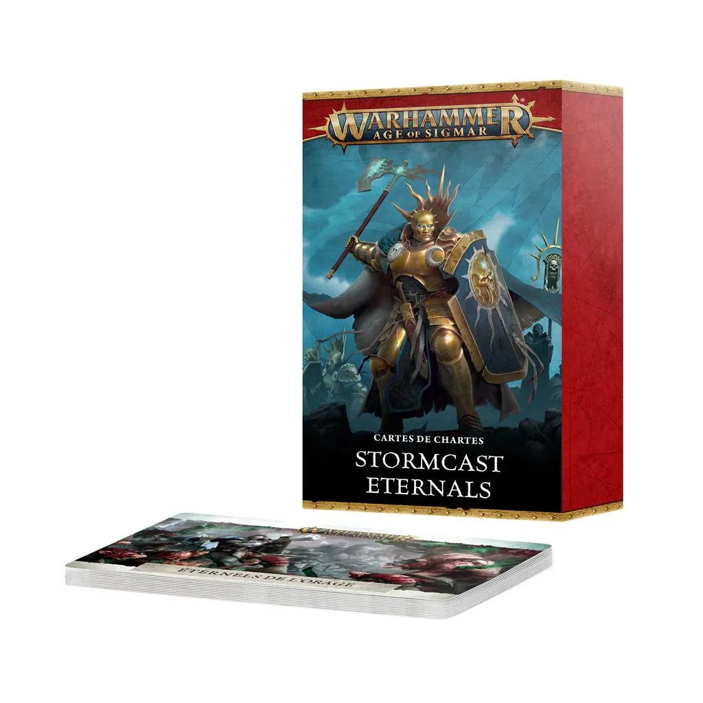 Age of Sigmar : Cartes de Charte - Stormcast Eternals