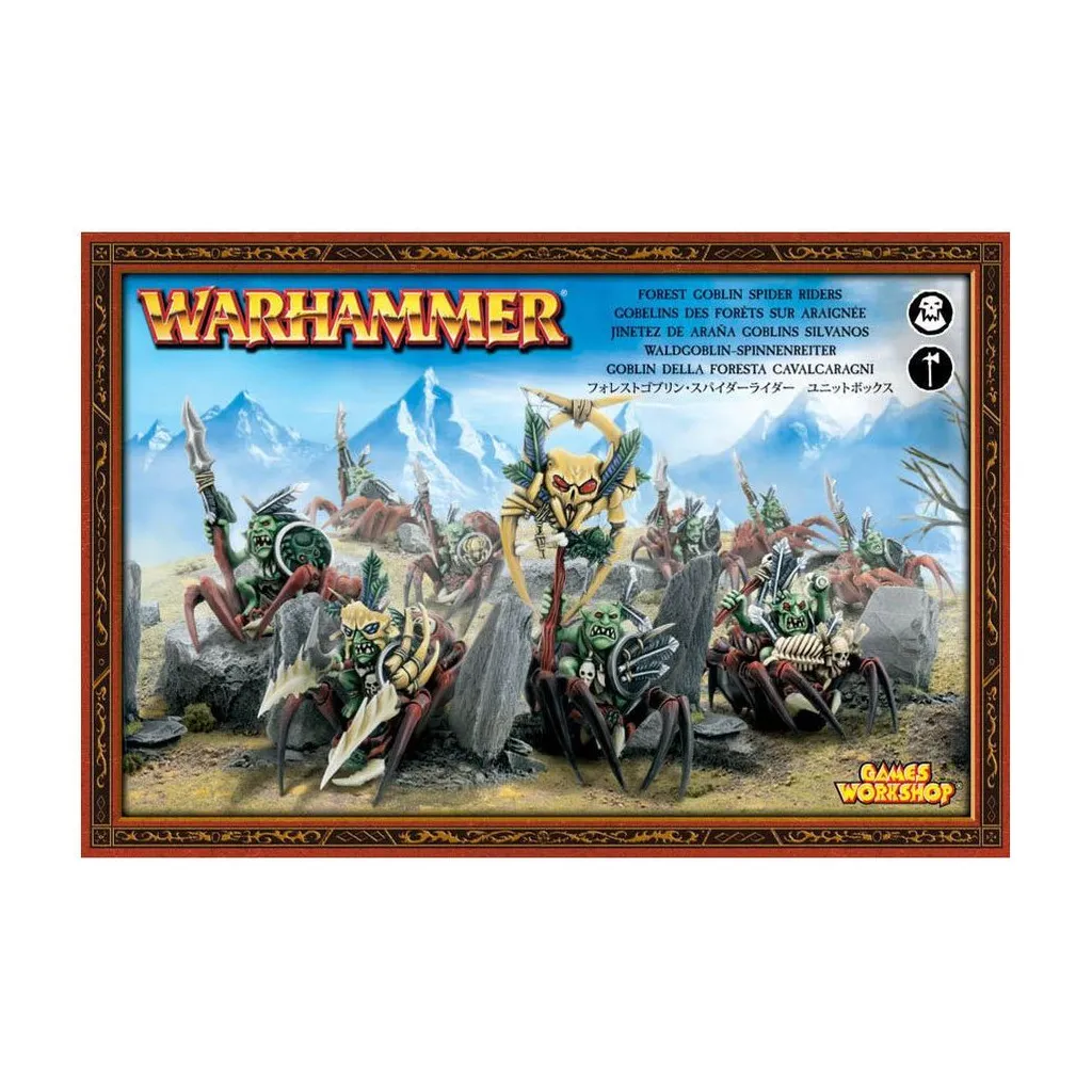 Age of Sigmar : Gloomspite Gitz - Chevaucheurs d’Araignées