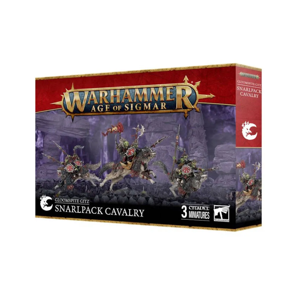 Age of Sigmar : Gloomspite Gitz - Snarlpack Cavalry