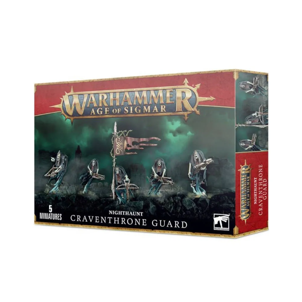 Age of Sigmar : Nighthaunt - Craventhrone Guard