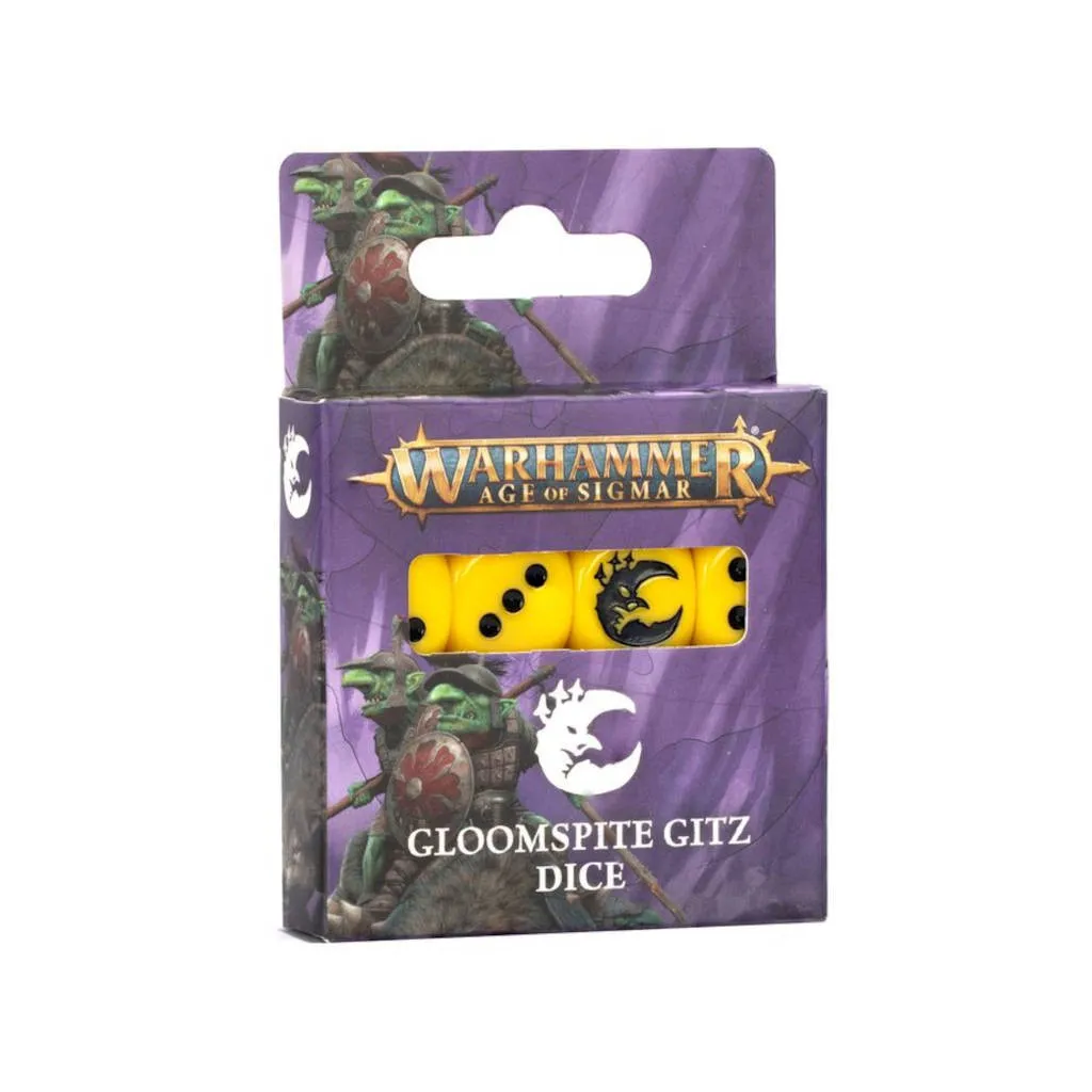 Age of Sigmar - Set de dés Gloomspite Gitz