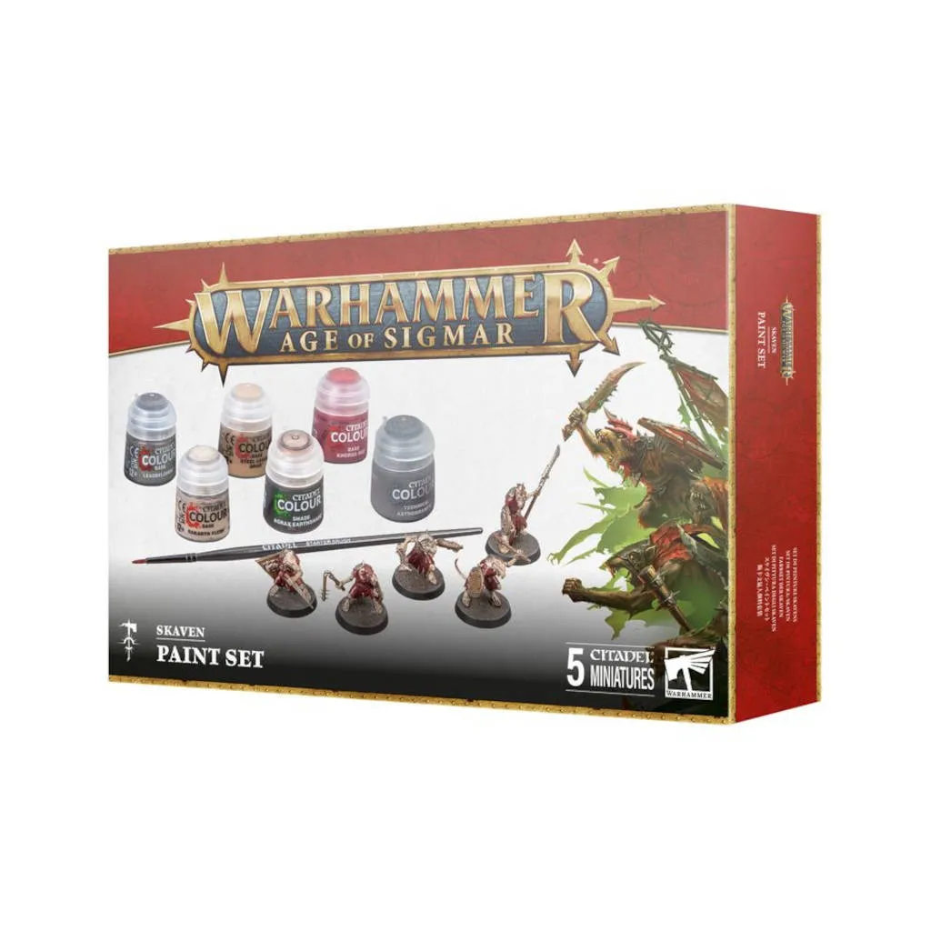 Age of Sigmar : Skaven Paint Set