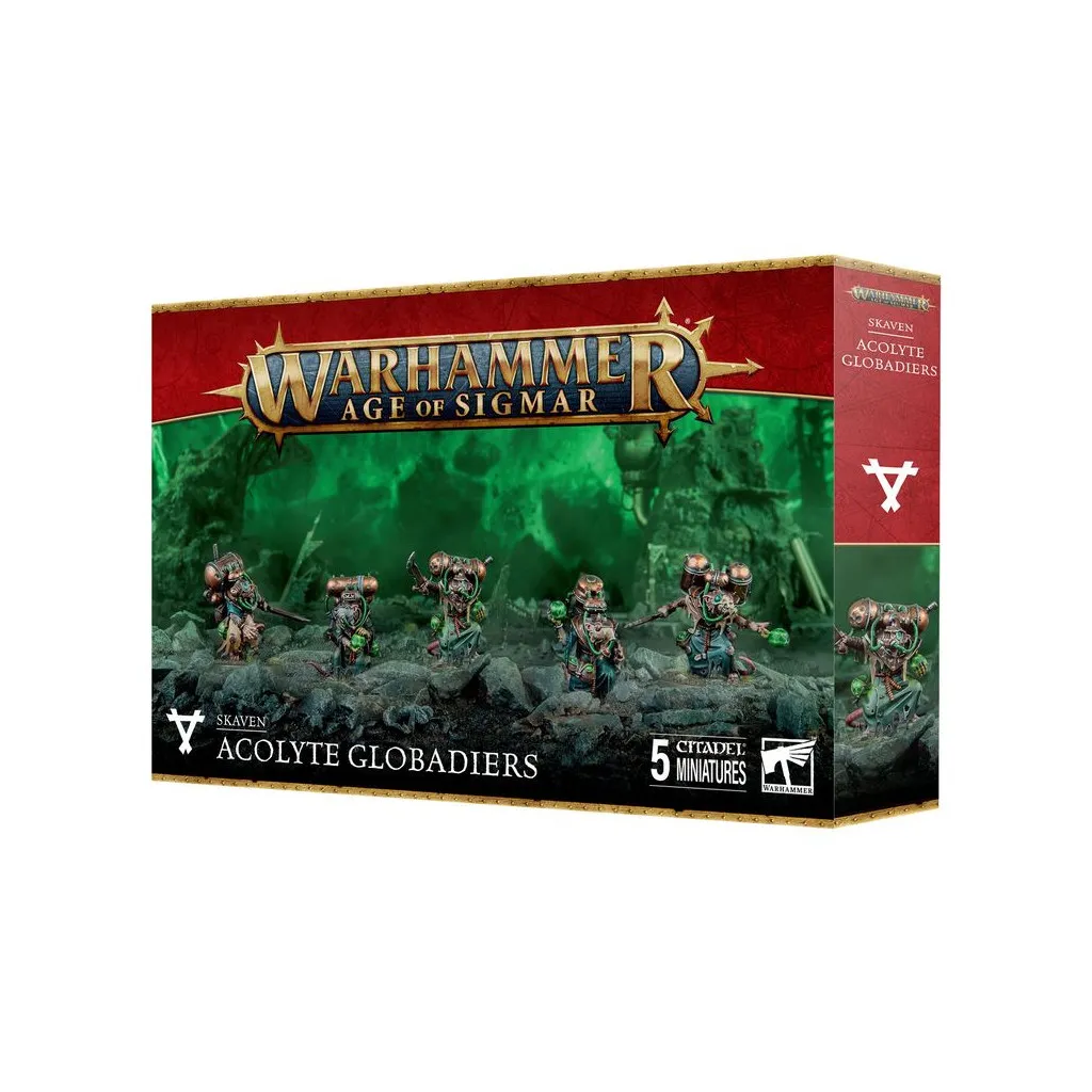 Age of Sigmar : Skavens - Acolytes Globadiers