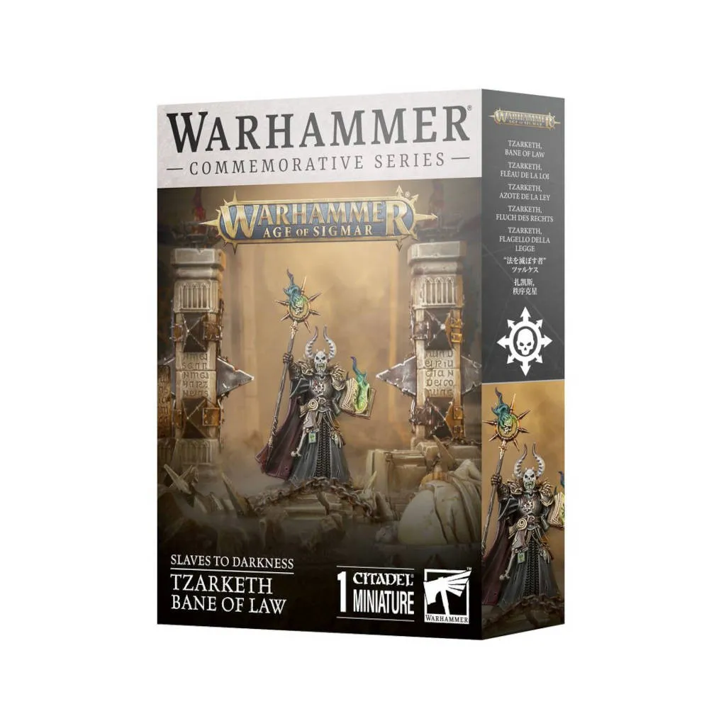 Age of Sigmar : Slaves to Darkness - Tzarketh Bane of Law