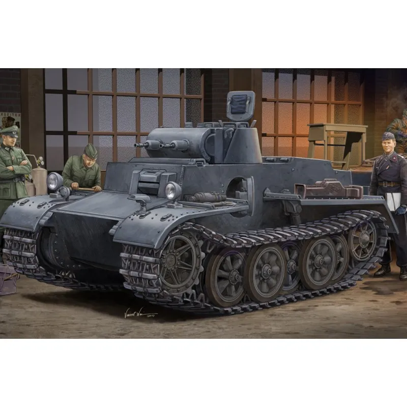 Allemand Pzkpfw. I Ausf. F (VK18.01). HOBBY BOSS 83804