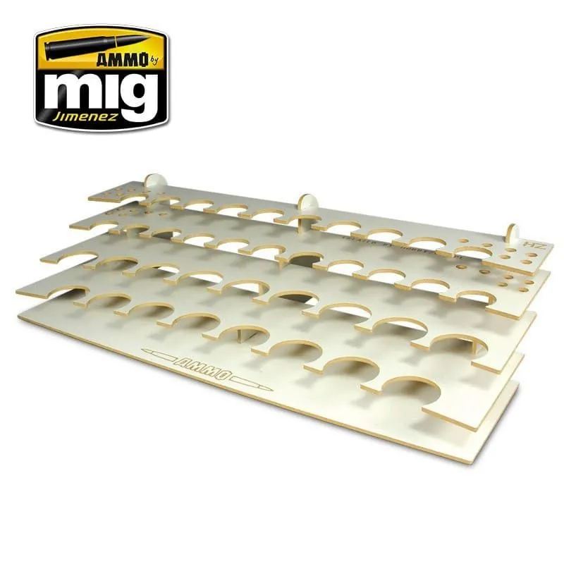 Rangement pour peinture et pinceau Ammo Mig - AMIG8001