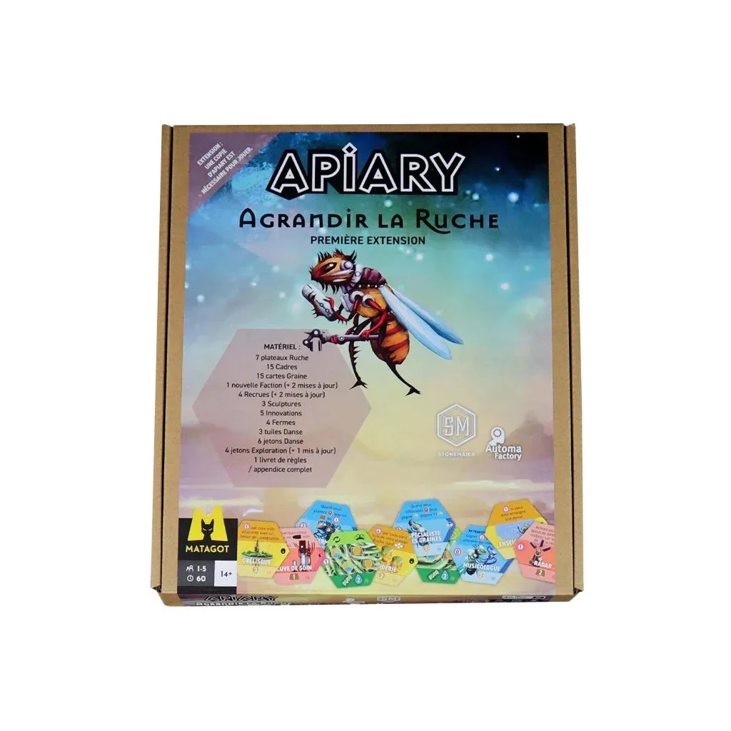 Apiary - Extension Agrandir la Ruche