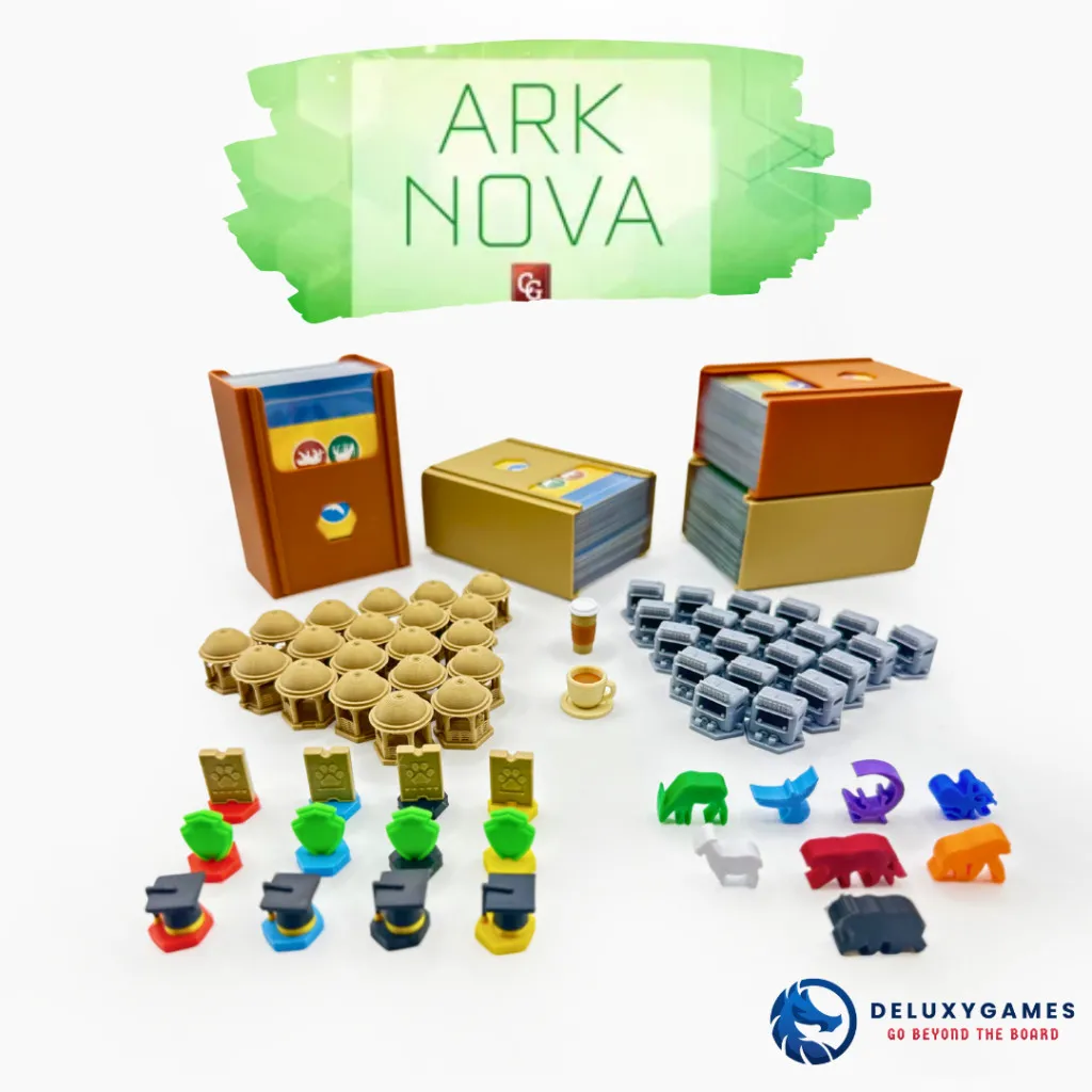 Ark Nova & Mondes Marins - Upgrade Kit 212 pieces
