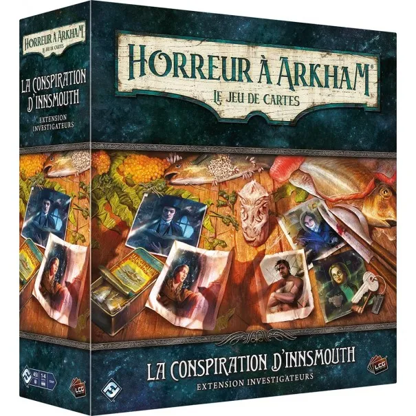 Arkham JCE la Conspiration d'Innsmouth (Investigateurs)