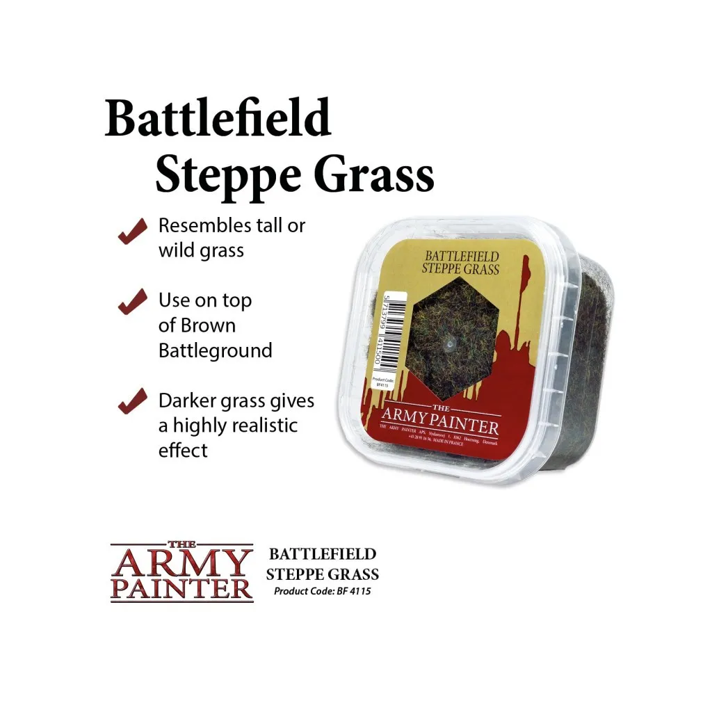 Army Painter : Flocage - Battlefield Steppe Grass