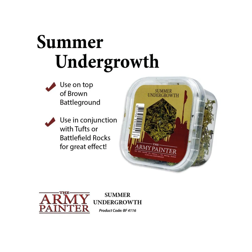 Army Painter : Flocage - Summer Undergrowth