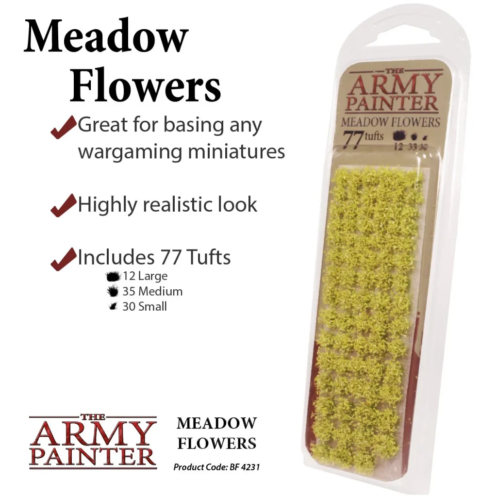 Army Painter : Herbe Synthétique - Meadow Flowers