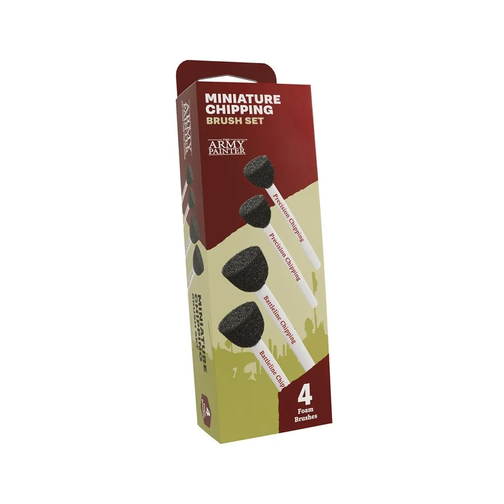 Army Painter - Miniature Chipping Brush Set