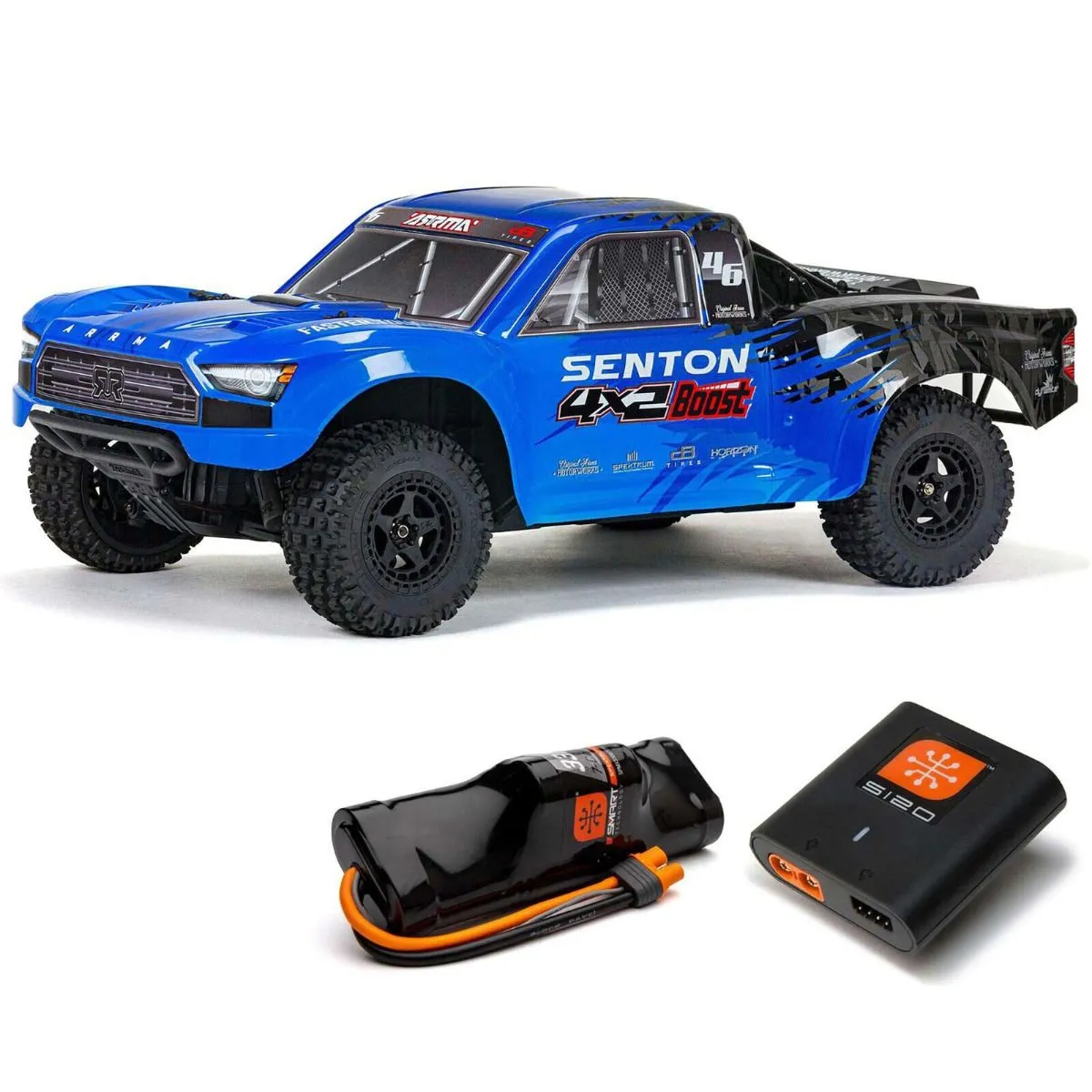 ARRMA Senton 4x2 Boost Mega 550 1/10 RTR - Bleu - ARA4103SV4T2