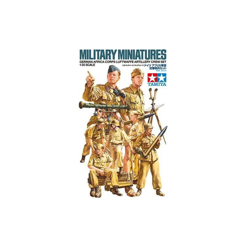 Artillerie allemande, Africa Luftwaffe. TAMIYA 35343