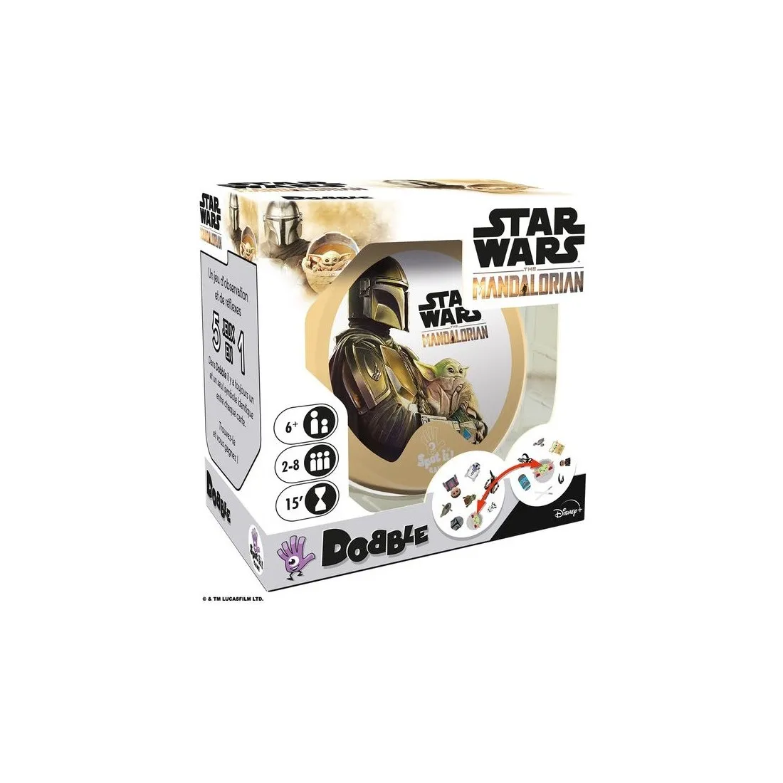Dobble Star wars Mandalorian - Asmodee