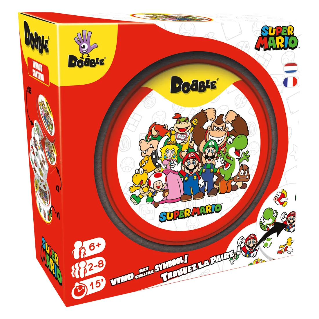 Dobble : Super Mario - Eco Sleeve - Fr/Nl