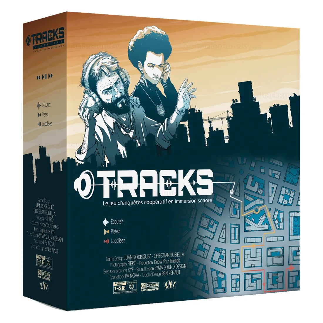 Tracks jeu d'enquêtes en immersion sonore