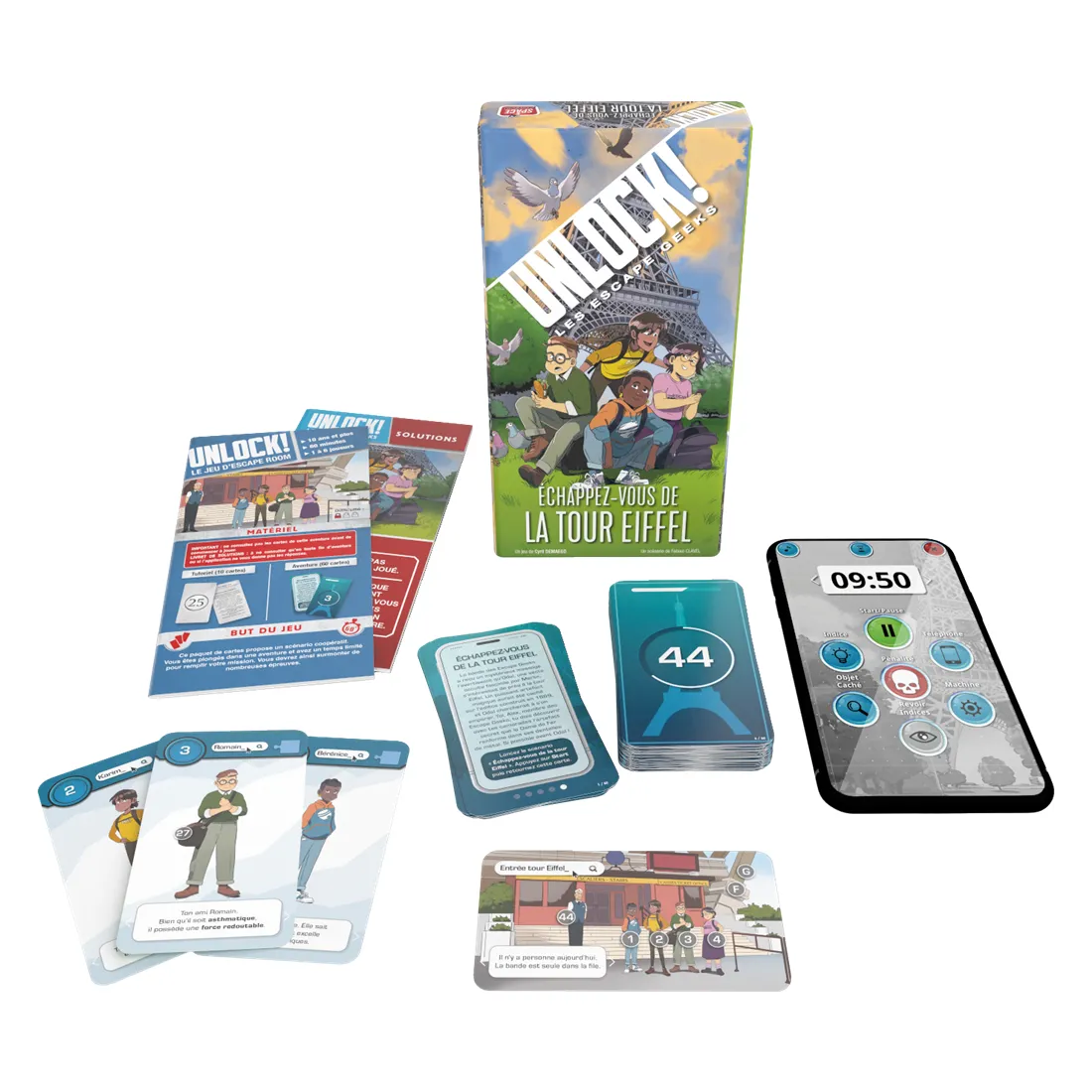 Unlock ! Escape Geeks Le Jeu - Echappez vous de la tour Eiffel