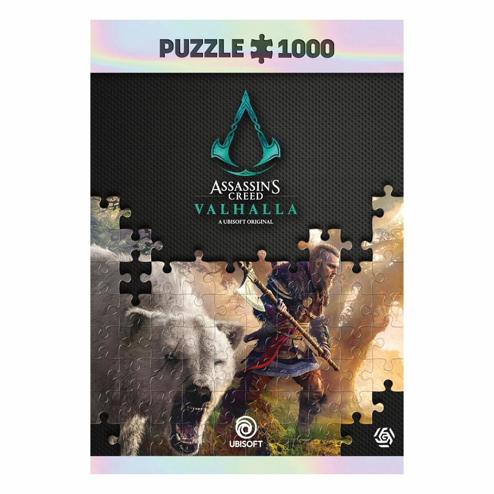 Assassin's creed valhalla puzzle premium eivor & polar bear (1000 pièces)