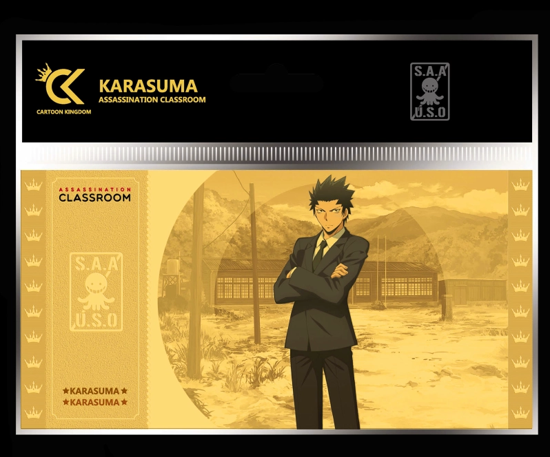 Assassination classroom - karasuma - golden ticket