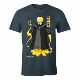 Assassination classroom - koro navy blue - t-shirt homme (m)